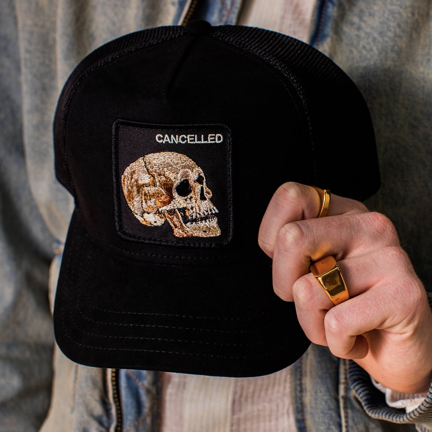 Goorin Bros. Bold Suede Skull