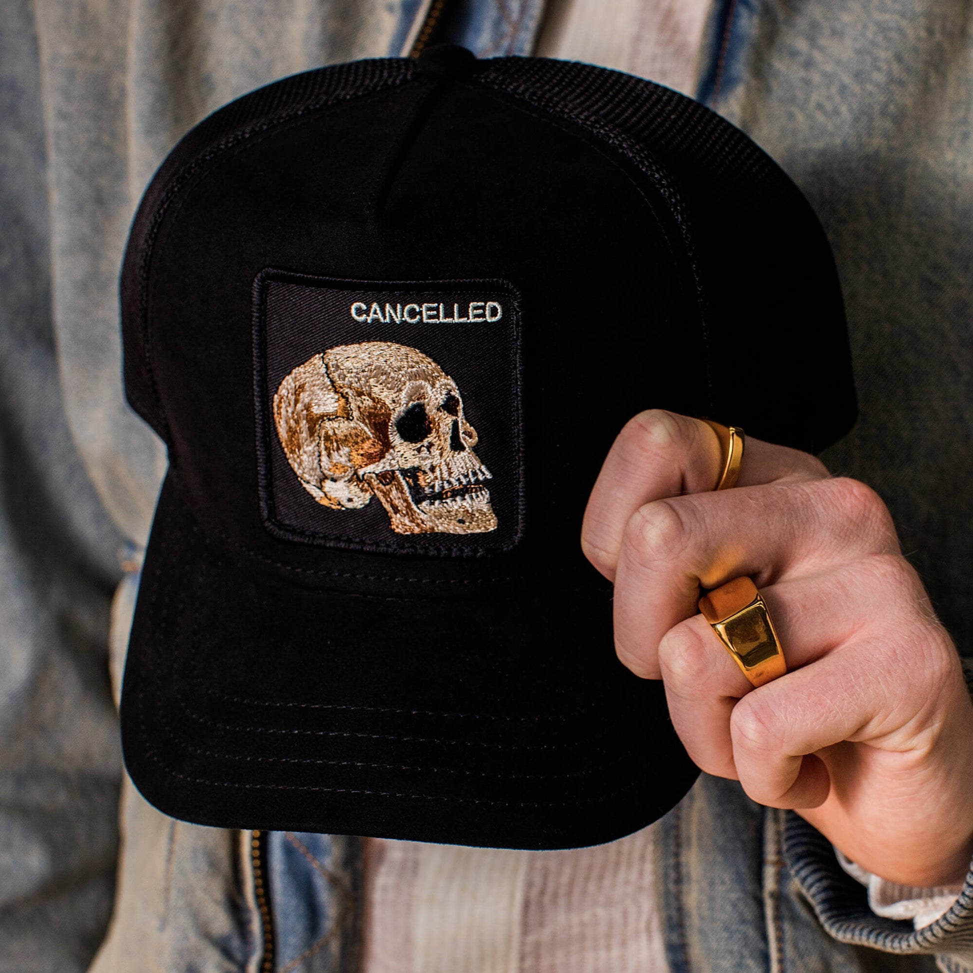 Goorin Bros. Bold Suede Skull
